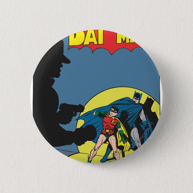 Batman Comic - with Robin 2 Inch Round Button (Front)