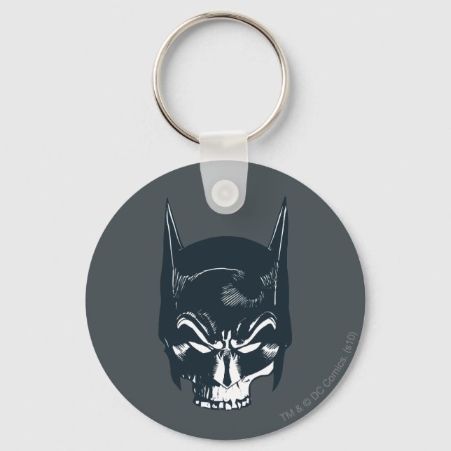 Batman Cowl/Skull Icon Keychain (Front)