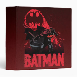 Batman Crimson Bat Signal Binder