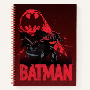 Batman Crimson Bat Signal Notebook