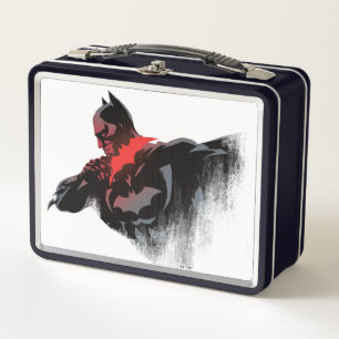 Batman Crimson Batarang Metal Lunch Box