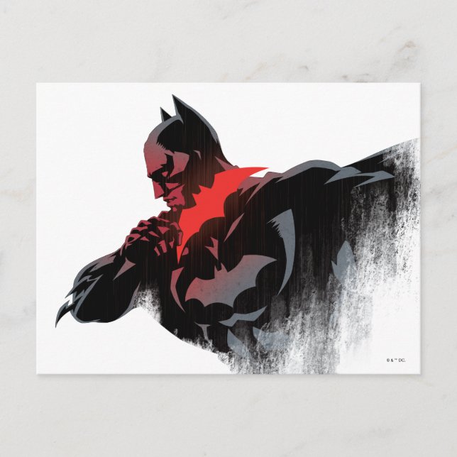 Batman Crimson Batarang Postcard (Front)