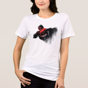 Batman Crimson Batarang Tri-Blend Shirt