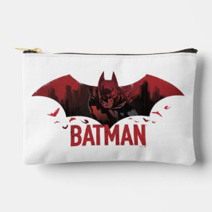 Batman Crimson Gotham Icon Accessory Pouch