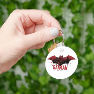 Batman Crimson Gotham Icon Keychain