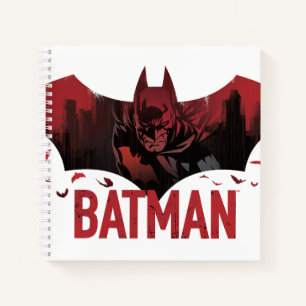 Batman Crimson Gotham Icon Notebook