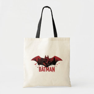 Batman Crimson Gotham Icon Tote Bag