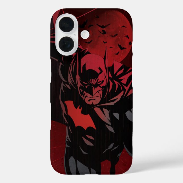 Batman Crimson Leap Case-Mate iPhone Case (Back)