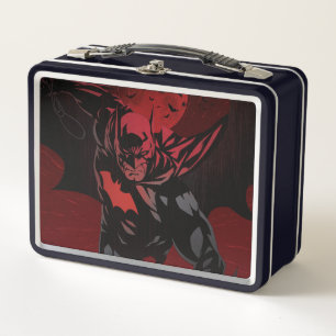 Batman Crimson Leap Metal Lunch Box