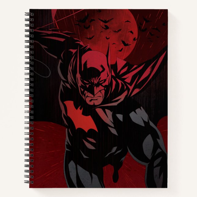 Batman Crimson Leap Notebook (Front)
