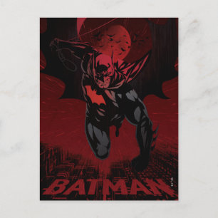 Batman Crimson Leap Postcard