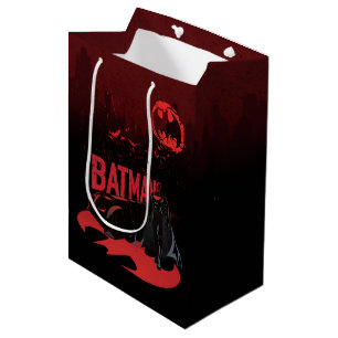 Batman Crimson Rain Medium Gift Bag