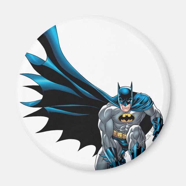 Batman Crouches Magnet (Front)