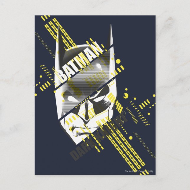 Batman Dark Knight Futuristic Postcard (Front)
