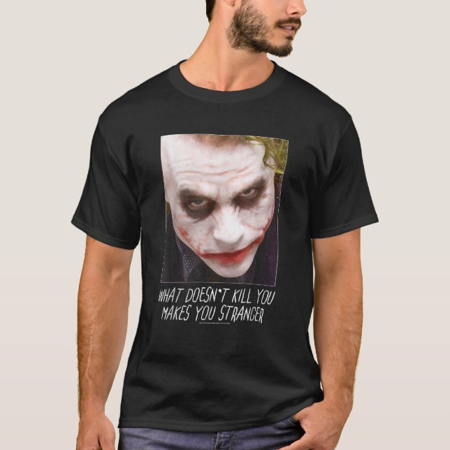 Batman Dark Knight Joker Stranger  T-Shirt (Front)