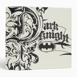 Batman Dark Knight   Ornate Logo Binder