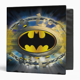 Batman Decorated Logo Binder
