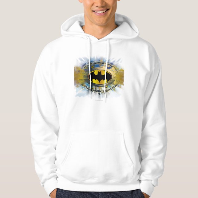 Batman Decorated Logo Hoodie (Front)