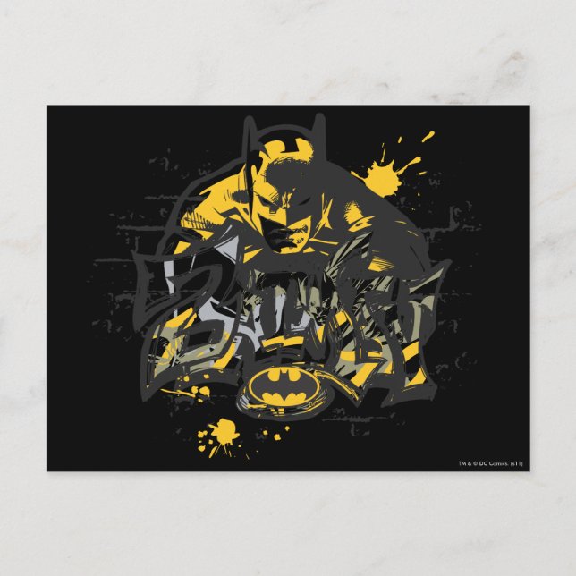 Batman Design 10 Postcard (Front)