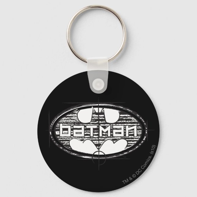 Batman | Draught Logo Keychain (Front)