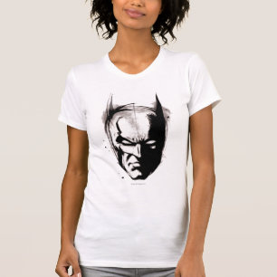 Batman Drawn Face T-Shirt