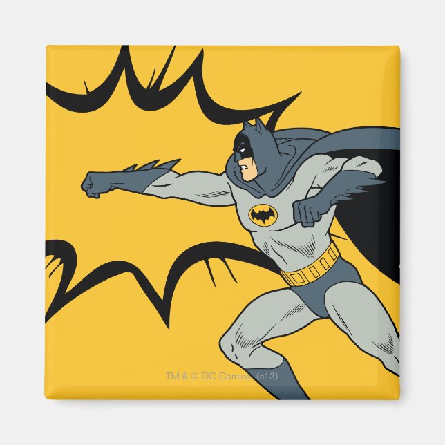 Batman Dynamic Punch Action Magnet (Front)