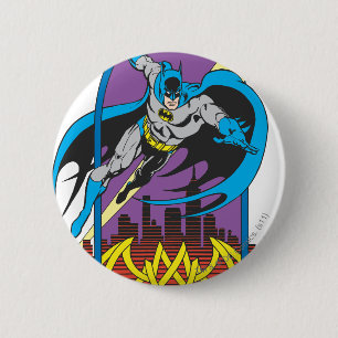 Batman Flies Thru the Night 2 Inch Round Button
