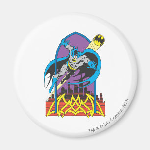 Batman Flies Thru the Night Magnet