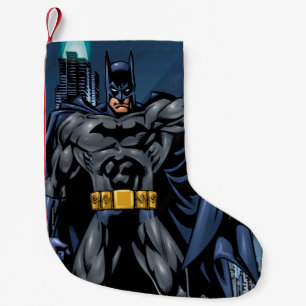 Batman Full-Colour Front Small Christmas Stocking