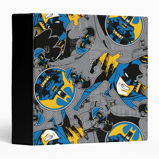 Batman Full Throttle Toss Pattern Binder (Front/Spine)