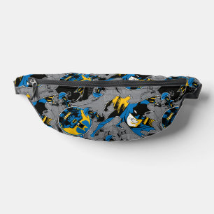 Batman Full Throttle Toss Pattern Fanny Pack