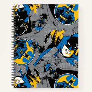 Batman Full Throttle Toss Pattern Notebook