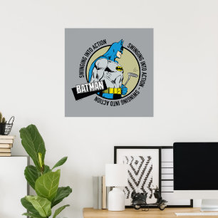 Batman Golfing - Swinging Into Action Poster