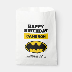 Batman   Gotham City Happy Birthday Favour Bag