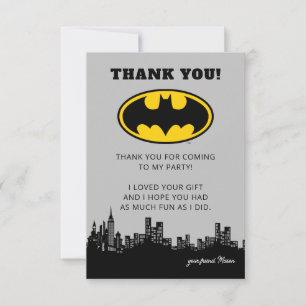 Batman Gotham City Merci pour votre anniversaire