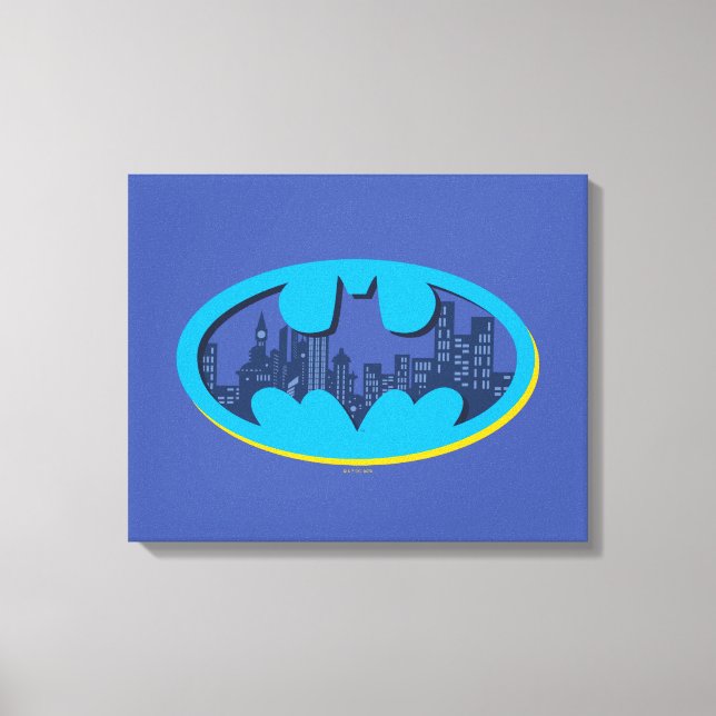Batman | Gotham City Symbol Canvas Print (Front)