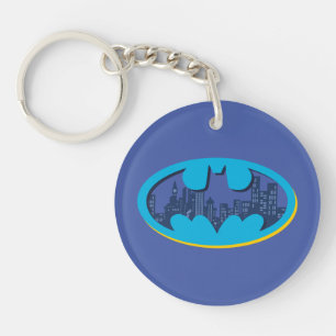 Batman   Gotham City Symbol Keychain