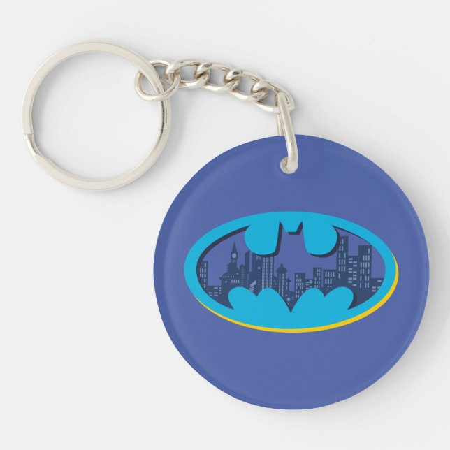 Batman | Gotham City Symbol Keychain (Front)