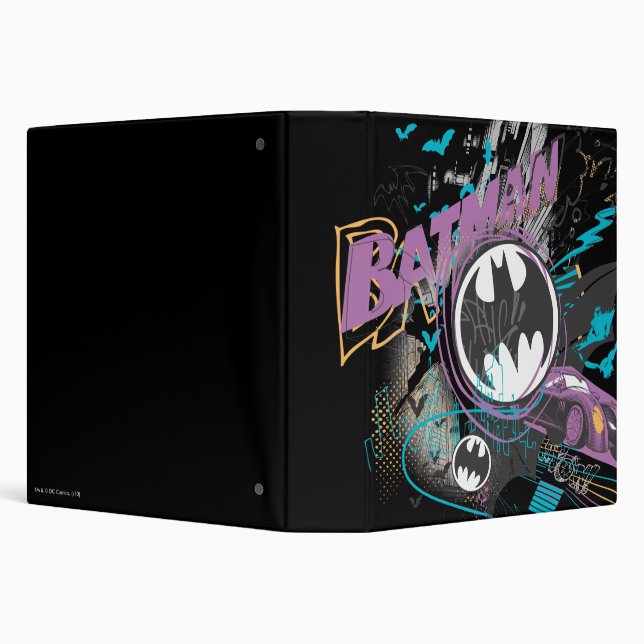 Batman Gotham Skyline Sketch Binder (Background)