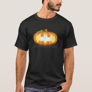 Batman Halloween Pumpkin Logo T-Shirt