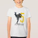 Batman | Happy Birthday Birthday Tri-Blend Shirt<br><div class="desc">Celebrate like a superhero with this customizable Batman happy birthday T-shirt! Featuring Batman in action and bold,  dynamic text,  this shirt can be personalized to make the birthday celebration extra special. Made from soft,  high-quality fabric,  it’s both comfortable and stylish for fans of the Caped Crusader.</div>