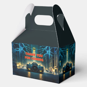 Batman - Happy Birthday Favor Boxes