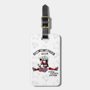 Batman   Harley Quinn "Come Out And Play Puddin'" Luggage Tag