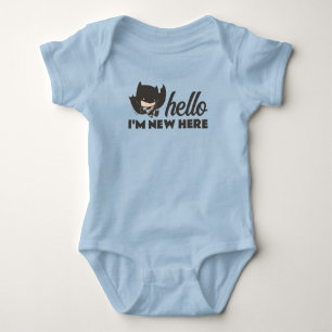 Batman Hello, I'm New Here - New Baby Bodysuit