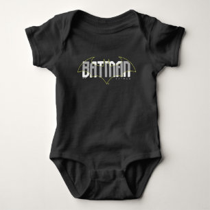 Batman Hi-Tech Name Graphic Baby Bodysuit