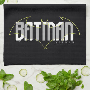 Batman Hi-Tech Name Graphic Kitchen Towel