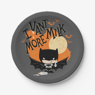 Batman   I Vant More Milk Paper Plate