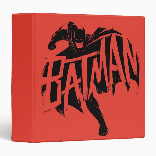 Batman Ink Brush Name Binder (Front/Spine)