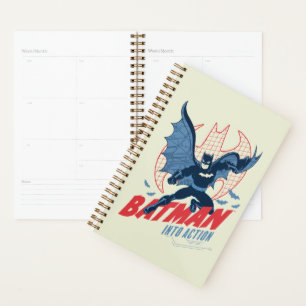 Batman Into Action Planner