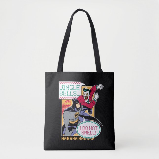Batman | Jingle Bells, I Do Not Smell! Tote Bag (Front)